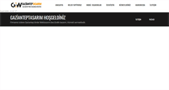 Desktop Screenshot of gazianteptasarim.com